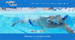 Desktop Screenshot of love2swimschool.com.au